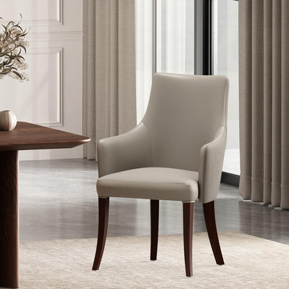 Manhattan Comfort - Connie Dining Armchair in Light Grey - DC095AR-LG veiw 8