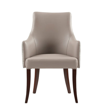 Manhattan Comfort - Connie Dining Armchair in Taupe - DC095AR-TP veiw 1