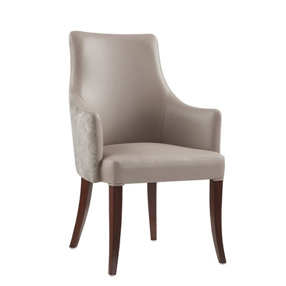 Manhattan Comfort - Connie Dining Armchair in Taupe - DC095AR-TP veiw 2