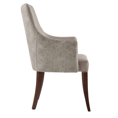 Manhattan Comfort - Connie Dining Armchair in Taupe - DC095AR-TP veiw 3