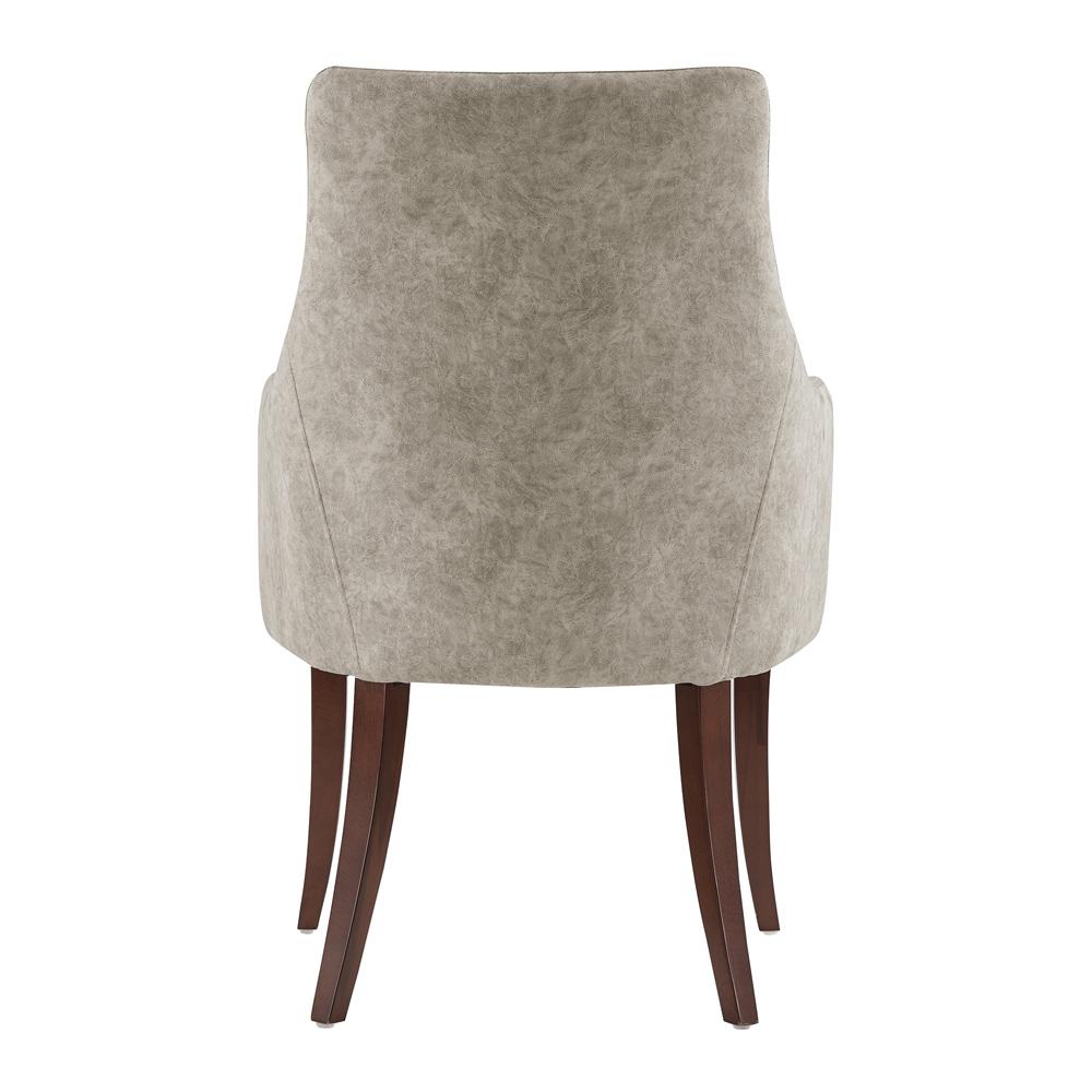 Manhattan Comfort - Connie Dining Armchair in Taupe - DC095AR-TP veiw 4