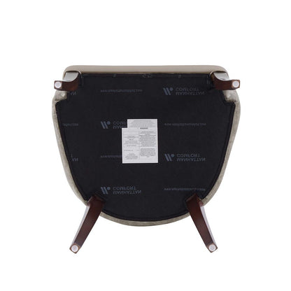 Manhattan Comfort - Connie Dining Armchair in Taupe - DC095AR-TP veiw 6