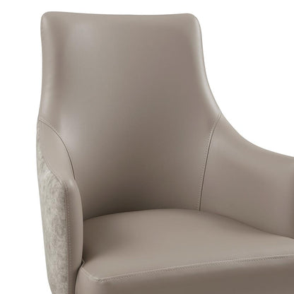 Manhattan Comfort - Connie Dining Armchair in Taupe - DC095AR-TP veiw 7