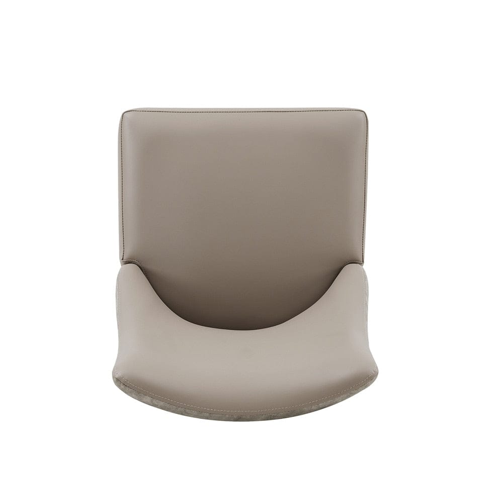 Manhattan Comfort - Connie Dining Chair in Taupe - Set of 2 - DC095-TP veiw 5