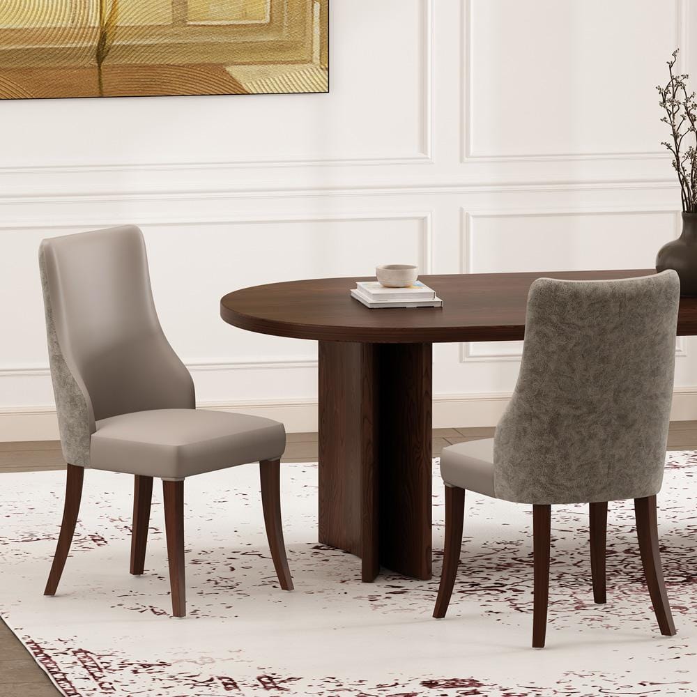 Manhattan Comfort - Connie Dining Chair in Taupe - Set of 2 - DC095-TP veiw 8