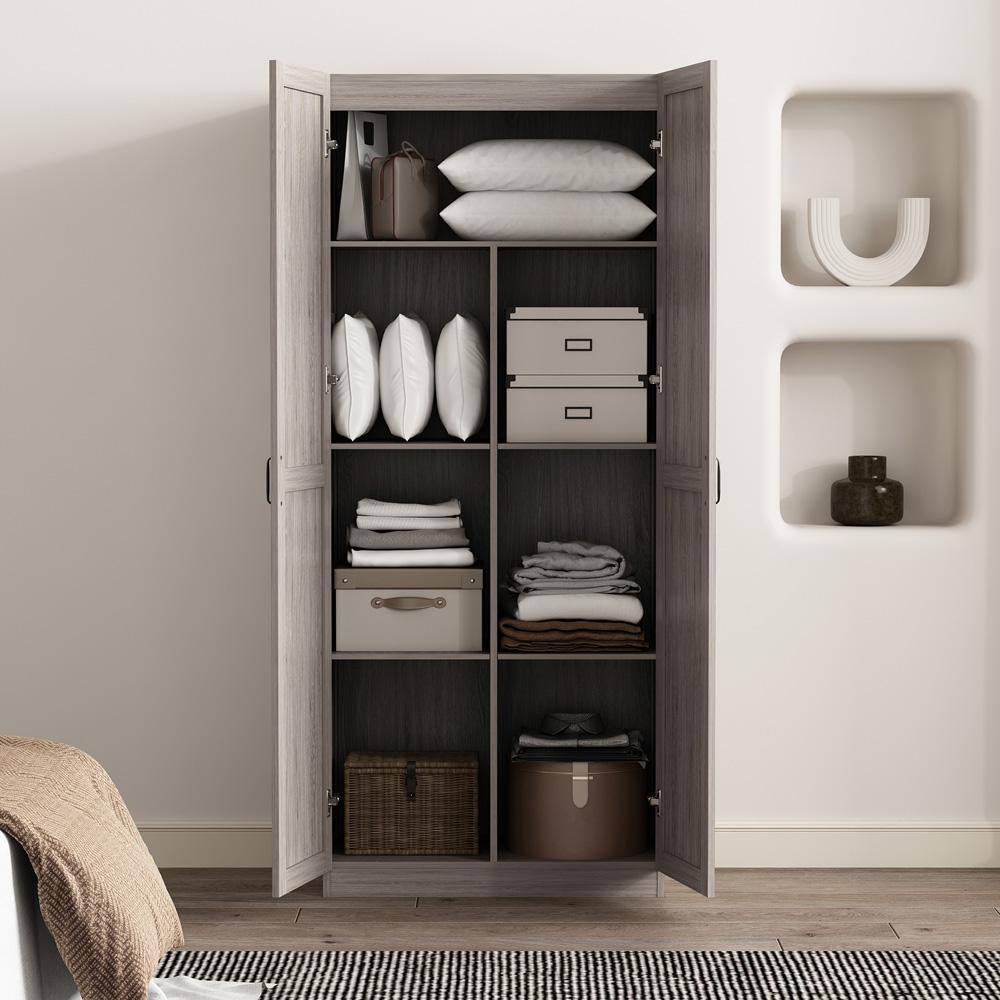 Manhattan Comfort - Cornelia Storage Closet 1.0 in Grey - 2BC-GY veiw 7