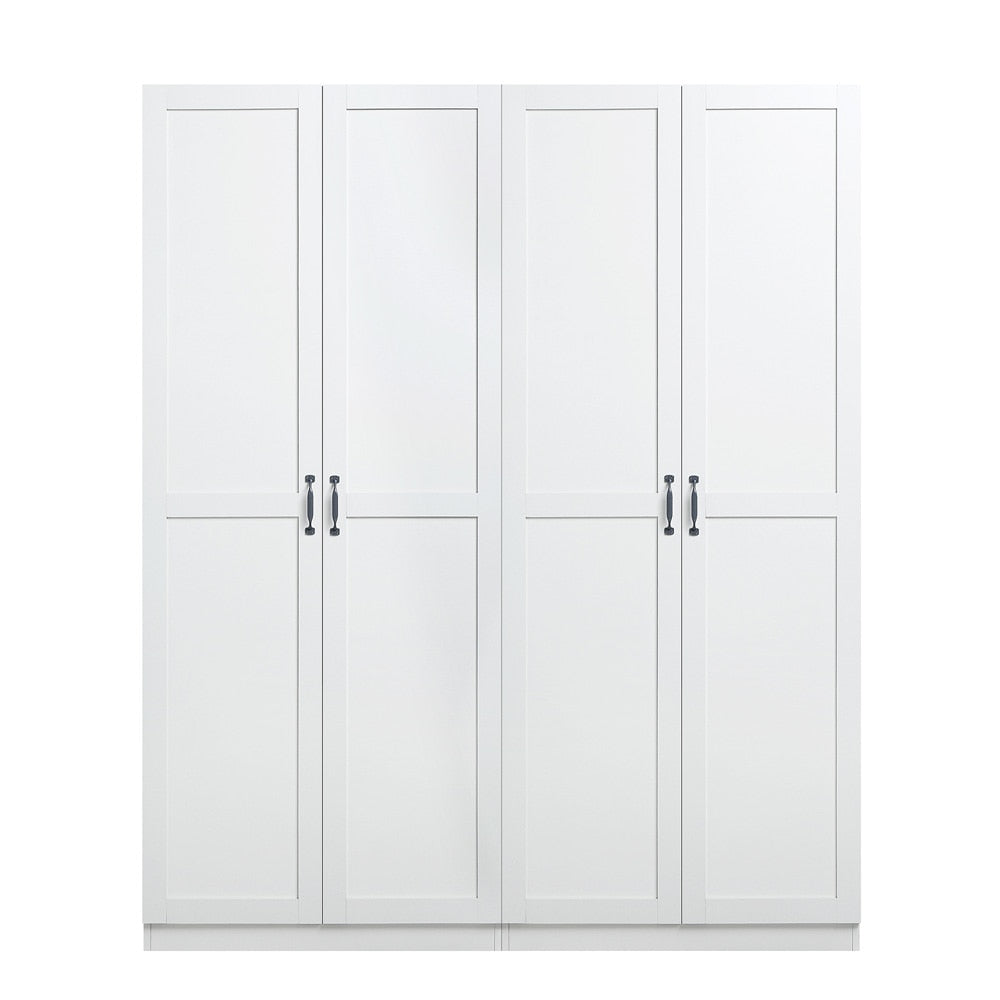 Manhattan Comfort - Cornelia Storage Closet 1.0 in White - Set of 2 - 2-2BC-WH veiw 1