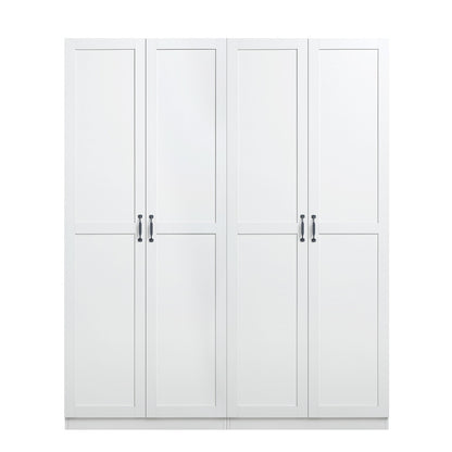 Manhattan Comfort - Cornelia Storage Closet 1.0 in White - Set of 2 - 2-2BC-WH veiw 1