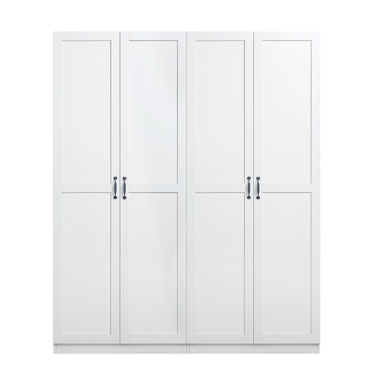 Manhattan Comfort - Cornelia Storage Closet 1.0 in White - Set of 2 - 2-2BC-WH veiw 1