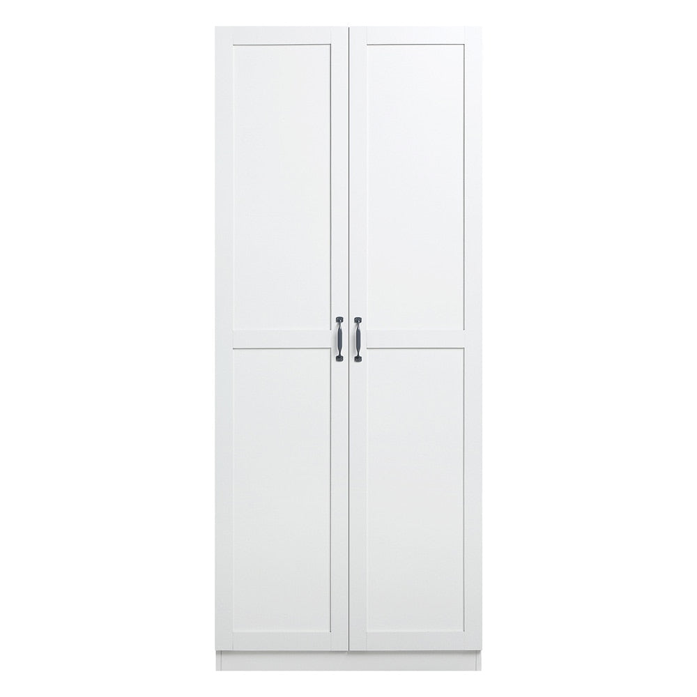 Manhattan Comfort - Cornelia Storage Closet 1.0 in White - 2BC-WH veiw 1