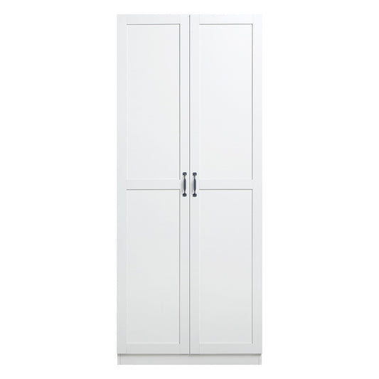 Manhattan Comfort - Cornelia Storage Closet 1.0 in White - 2BC-WH veiw 1