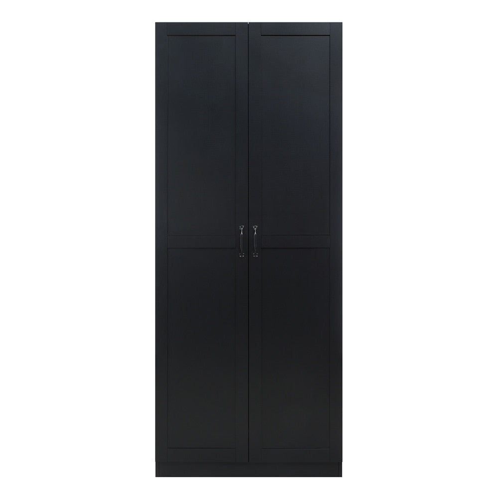 Manhattan Comfort - Cornelia Storage Closet 2.0 in Black - 3BC-BK veiw 1