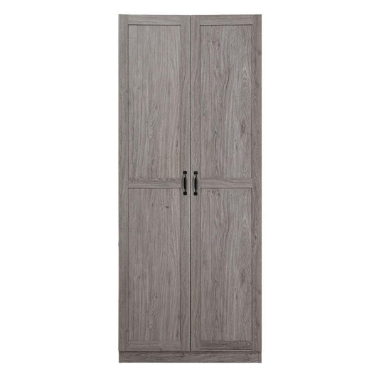 Manhattan Comfort - Cornelia Storage Closet 2.0 in Grey - 3BC-GY veiw 1