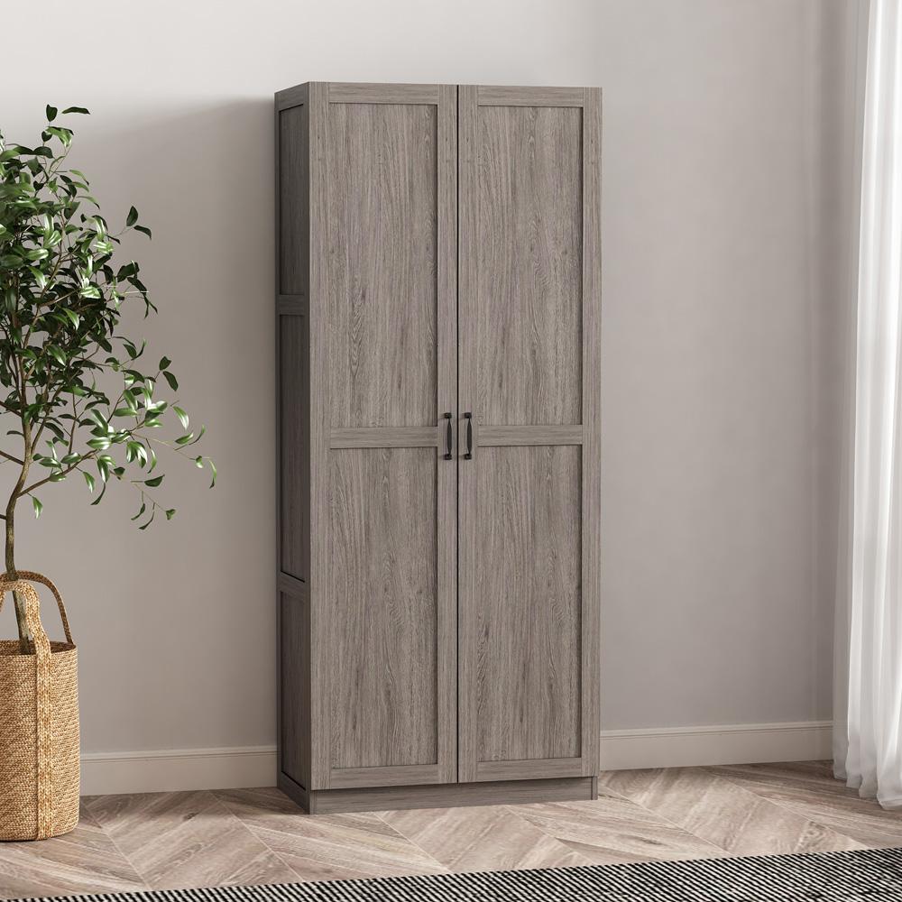 Manhattan Comfort - Cornelia Storage Closet 2.0 in Grey - 3BC-GY veiw 8
