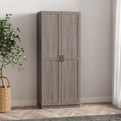 Manhattan Comfort - Cornelia Storage Closet 2.0 in Grey - 3BC-GY veiw 8