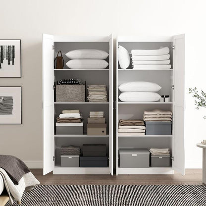 Manhattan Comfort - Cornelia Storage Closet 2.0 in White - Set of 2 - 2-3BC-WH veiw 8