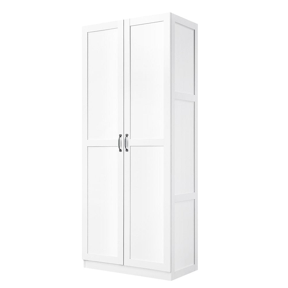 Manhattan Comfort - Cornelia Storage Closet 2.0 in White - 3BC-WH veiw 2