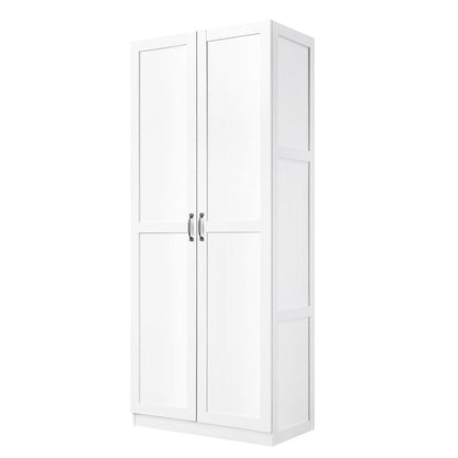 Manhattan Comfort - Cornelia Storage Closet 2.0 in White - 3BC-WH veiw 2