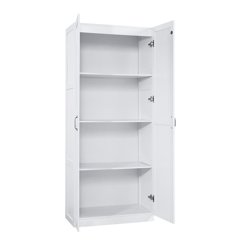 Manhattan Comfort - Cornelia Storage Closet 2.0 in White - 3BC-WH veiw 3