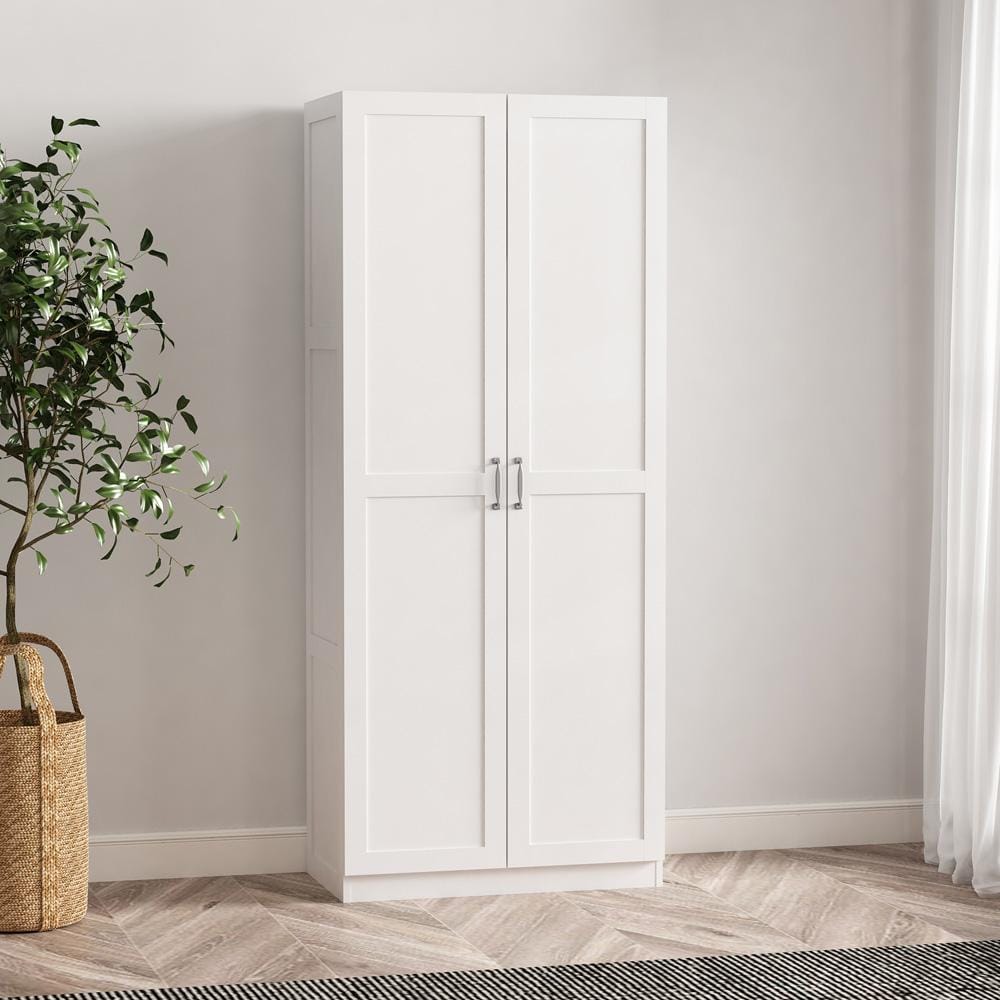 Manhattan Comfort - Cornelia Storage Closet 2.0 in White - 3BC-WH veiw 8