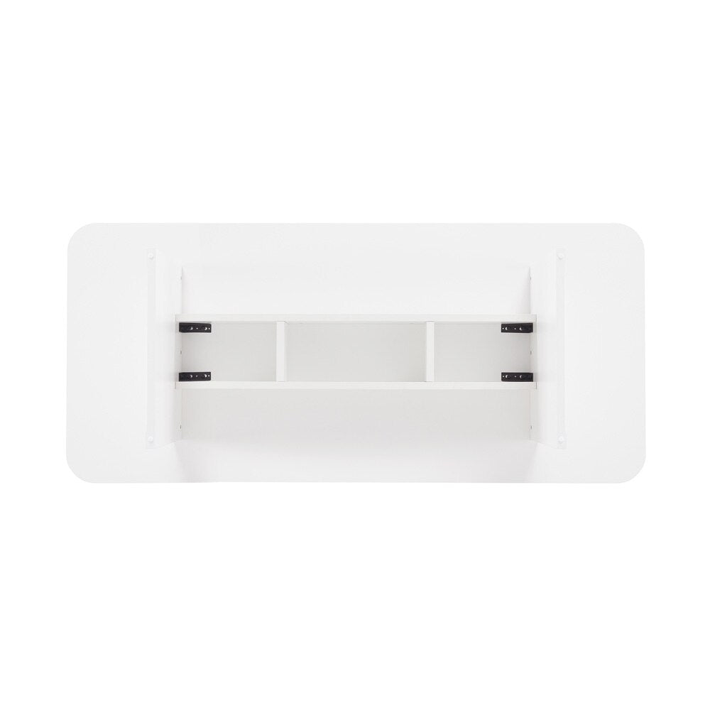 Manhattan Comfort - Ella Dining Table with MDF Legs in White - DT006-WH veiw 6