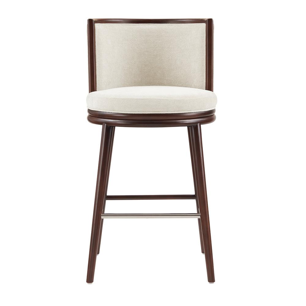 Manhattan Comfort - Evalyn Barstool in Cream - BS024-CR veiw 1