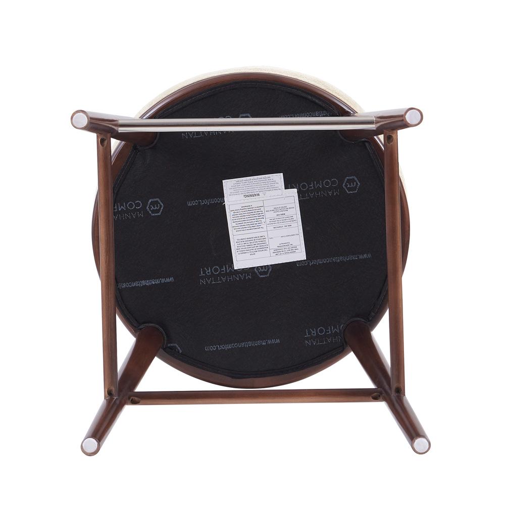 Manhattan Comfort - Evalyn Barstool in Cream - BS024-CR veiw 6