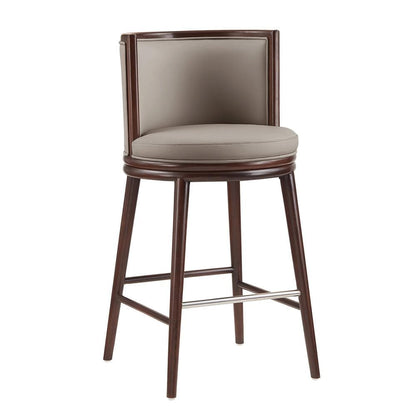 Manhattan Comfort - Evalyn Barstool in Taupe - Set of 3 - 3-BS024-TP veiw 3