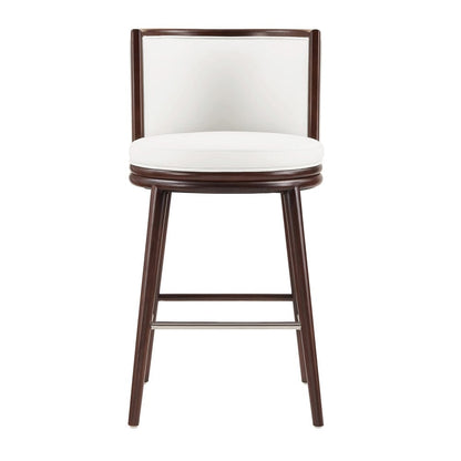 Manhattan Comfort - Evalyn Barstool in White - BS024-WH veiw 1
