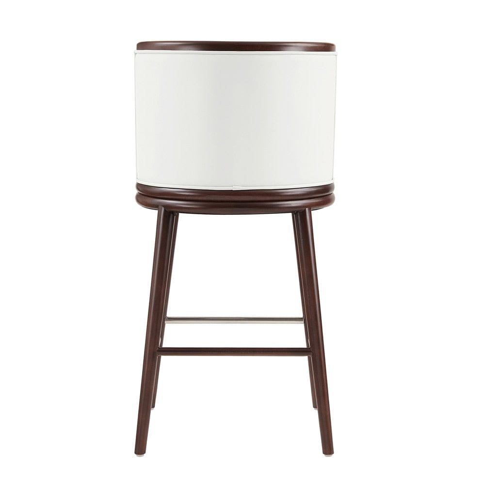Manhattan Comfort - Evalyn Barstool in White - BS024-WH veiw 4