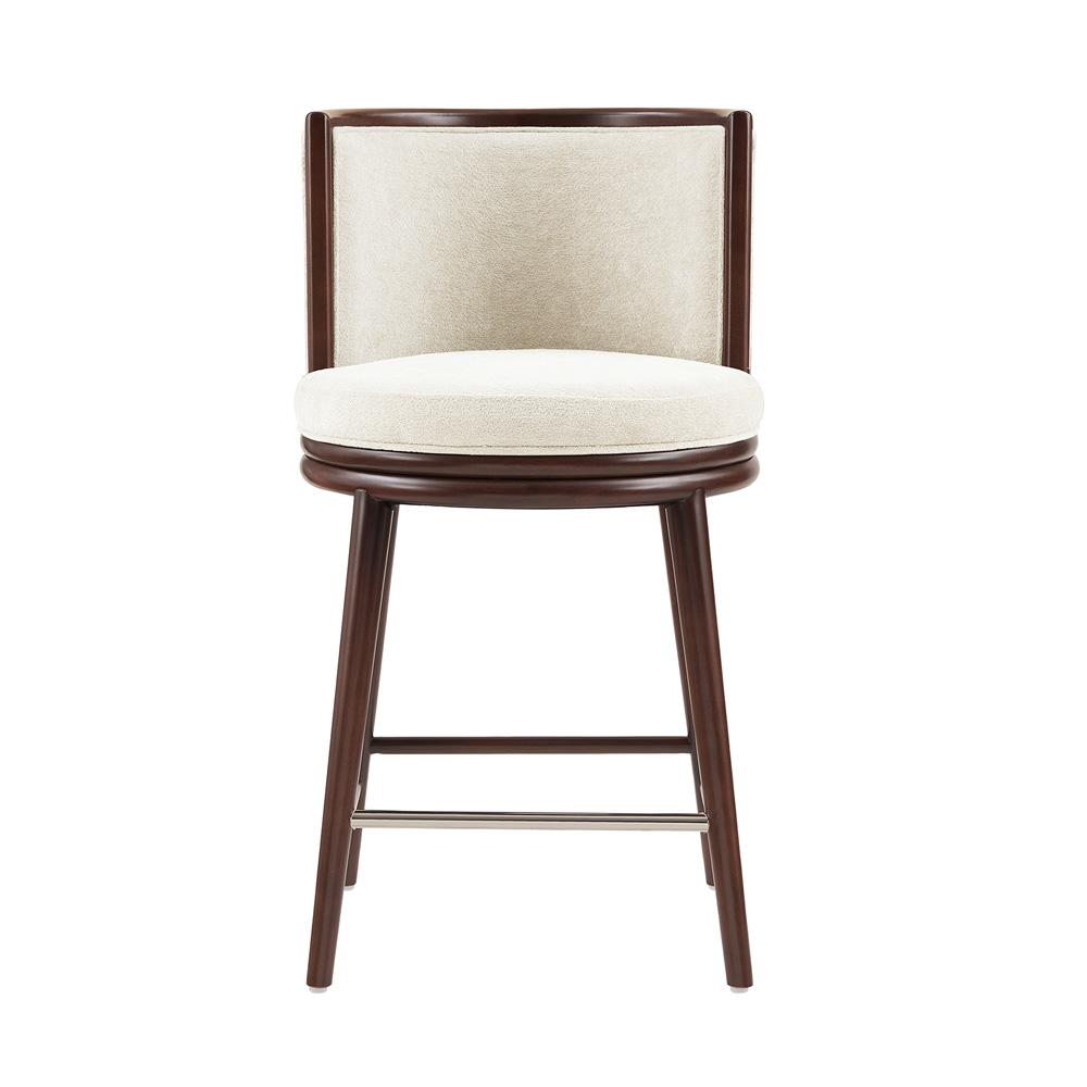 Manhattan Comfort - Evalyn Counter Stool  in Cream - CS021-CR veiw 1