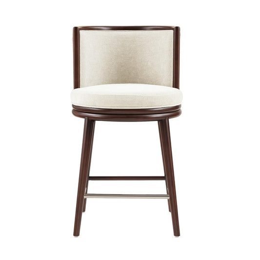 Manhattan Comfort - Evalyn Counter Stool  in Cream - CS021-CR veiw 1