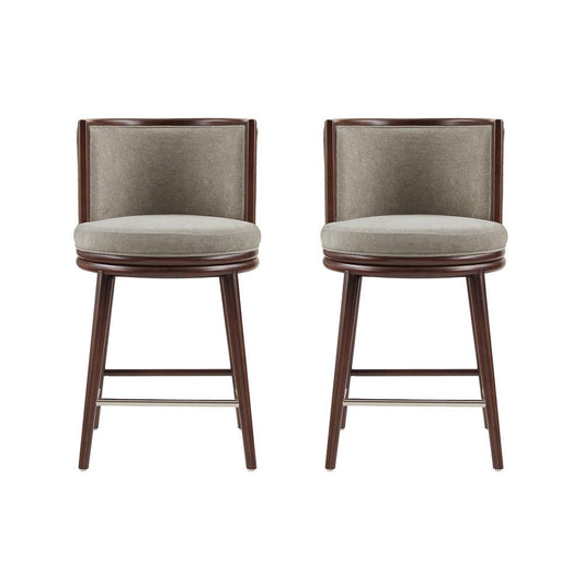 Manhattan Comfort - Evalyn Counter Stool  in Dove - Set of 2 - 2-CS021-DO veiw 1