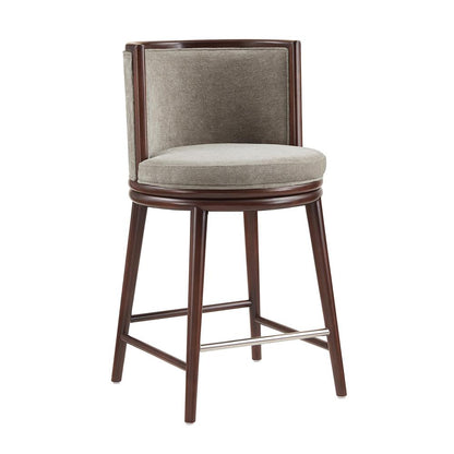 Manhattan Comfort - Evalyn Counter Stool  in Dove - Set of 3 - 3-CS021-DO veiw 3