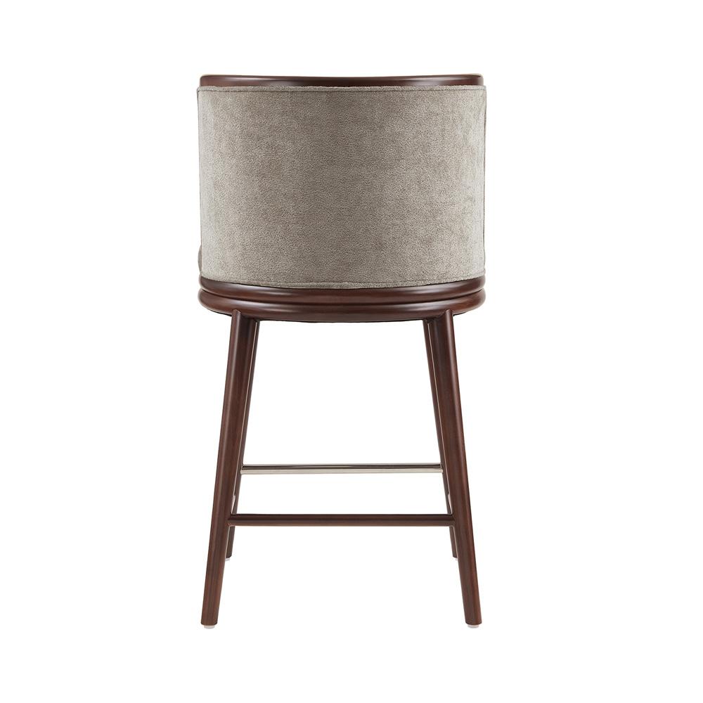 Manhattan Comfort - Evalyn Counter Stool  in Dove - Set of 3 - 3-CS021-DO veiw 4