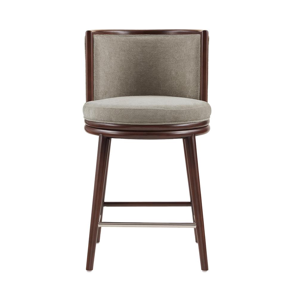 Manhattan Comfort - Evalyn Counter Stool  in Dove - CS021-DO veiw 1