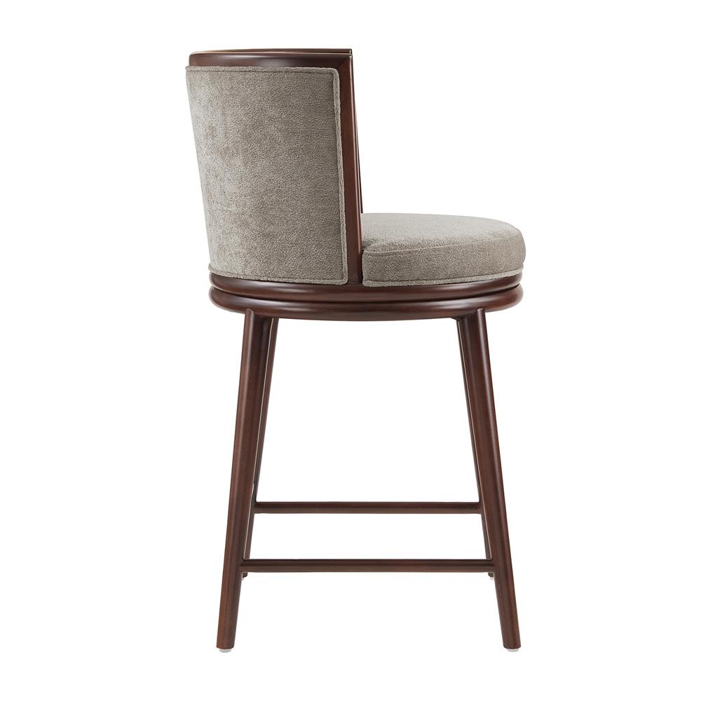 Manhattan Comfort - Evalyn Counter Stool  in Dove - CS021-DO veiw 2