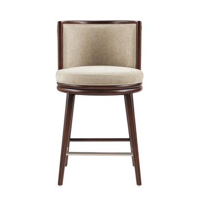 Manhattan Comfort - Evalyn Counter Stool  in Natural - CS021-NA veiw 1