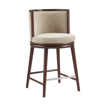 Manhattan Comfort - Evalyn Counter Stool  in Natural - CS021-NA veiw 3