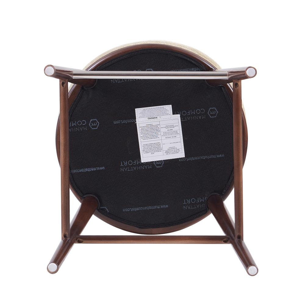 Manhattan Comfort - Evalyn Counter Stool  in Natural - CS021-NA veiw 6