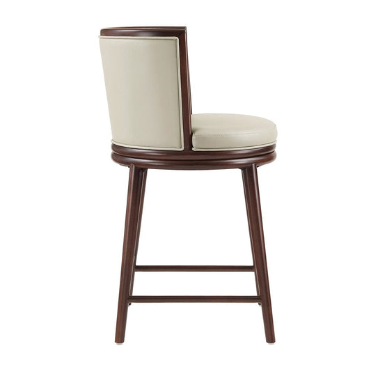 Manhattan Comfort - Evalyn Counter Stool  in Stone - Set of 2 - 2-CS021-ST veiw 2