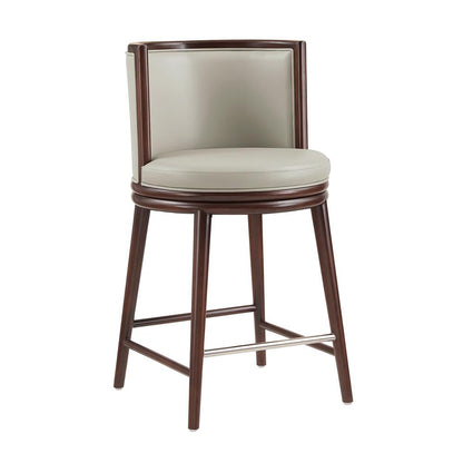 Manhattan Comfort - Evalyn Counter Stool  in Stone - Set of 3 - 3-CS021-ST veiw 3