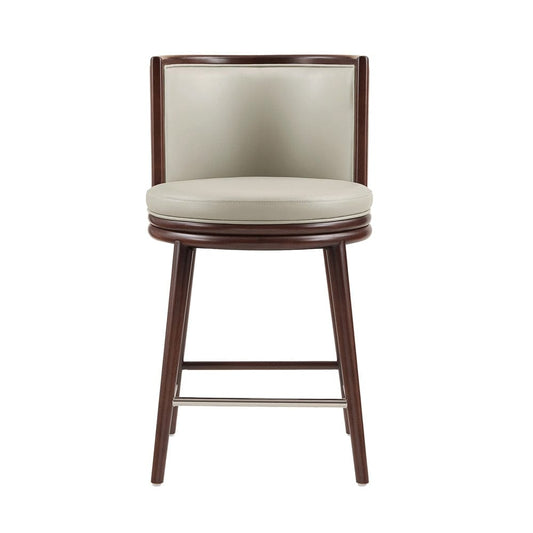 Manhattan Comfort - Evalyn Counter Stool  in Stone - CS021-ST veiw 1