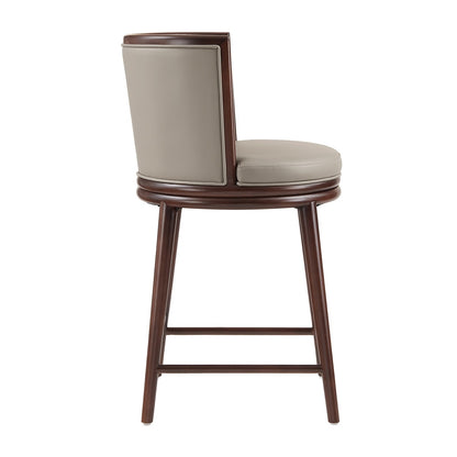 Manhattan Comfort - Evalyn Counter Stool  in Taupe - Set of 2 - 2-CS021-TP veiw 2