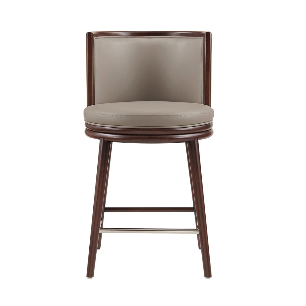 Manhattan Comfort - Evalyn Counter Stool  in Taupe - CS021-TP veiw 1