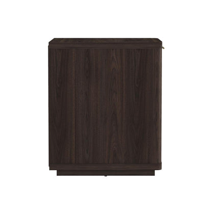Manhattan Comfort - Evelyn Nightstand in Brown - NS011-BR veiw 2