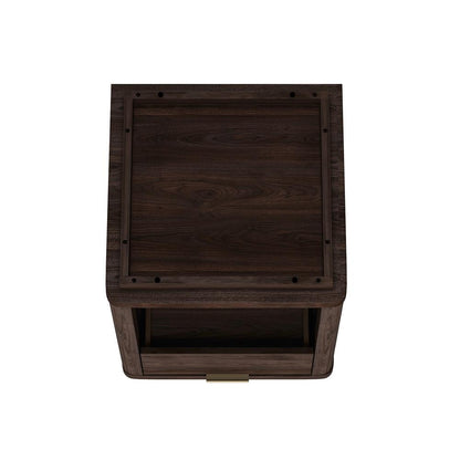 Manhattan Comfort - Evelyn Nightstand in Brown - NS011-BR veiw 6