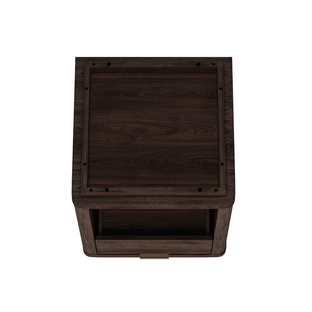 Manhattan Comfort - Evelyn Nightstand in Brown - Set of 2 - 2-NS011-BR veiw 6