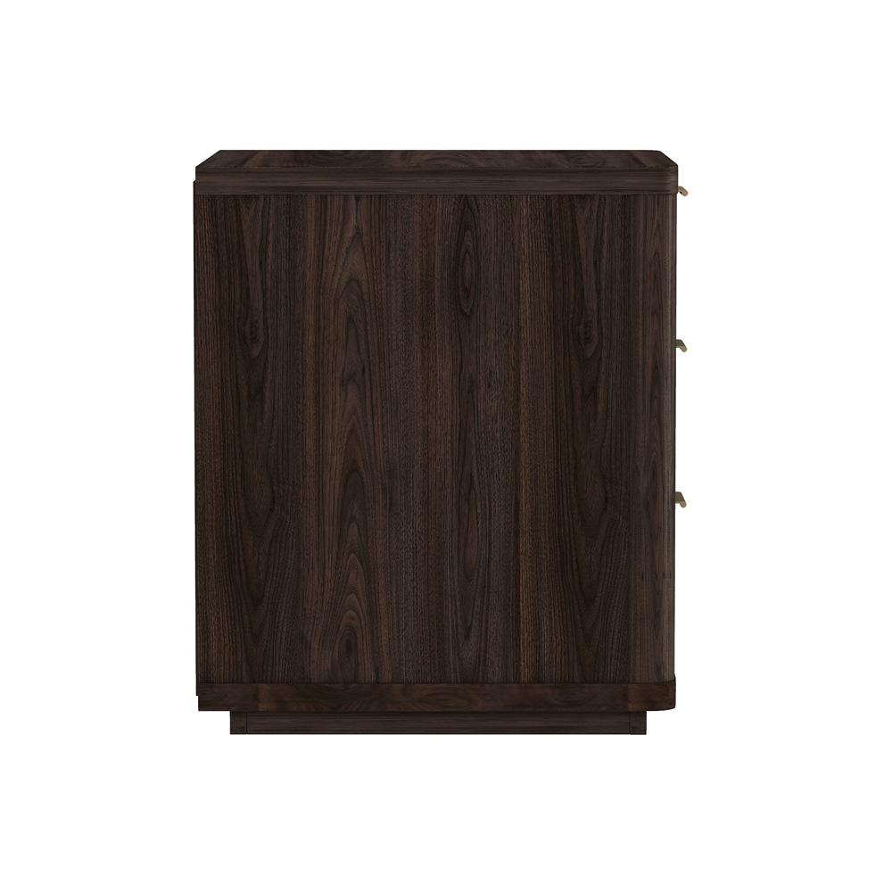 Manhattan Comfort - Evelyn Nightstand in Brown - NS013-BR veiw 2