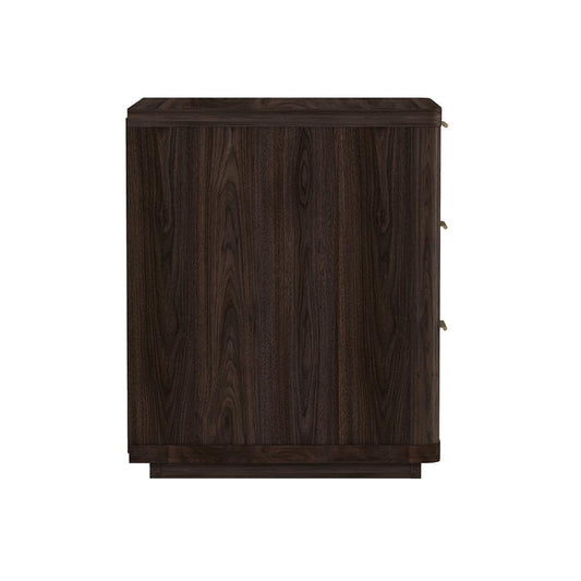 Manhattan Comfort - Evelyn Nightstand in Brown - NS013-BR veiw 2